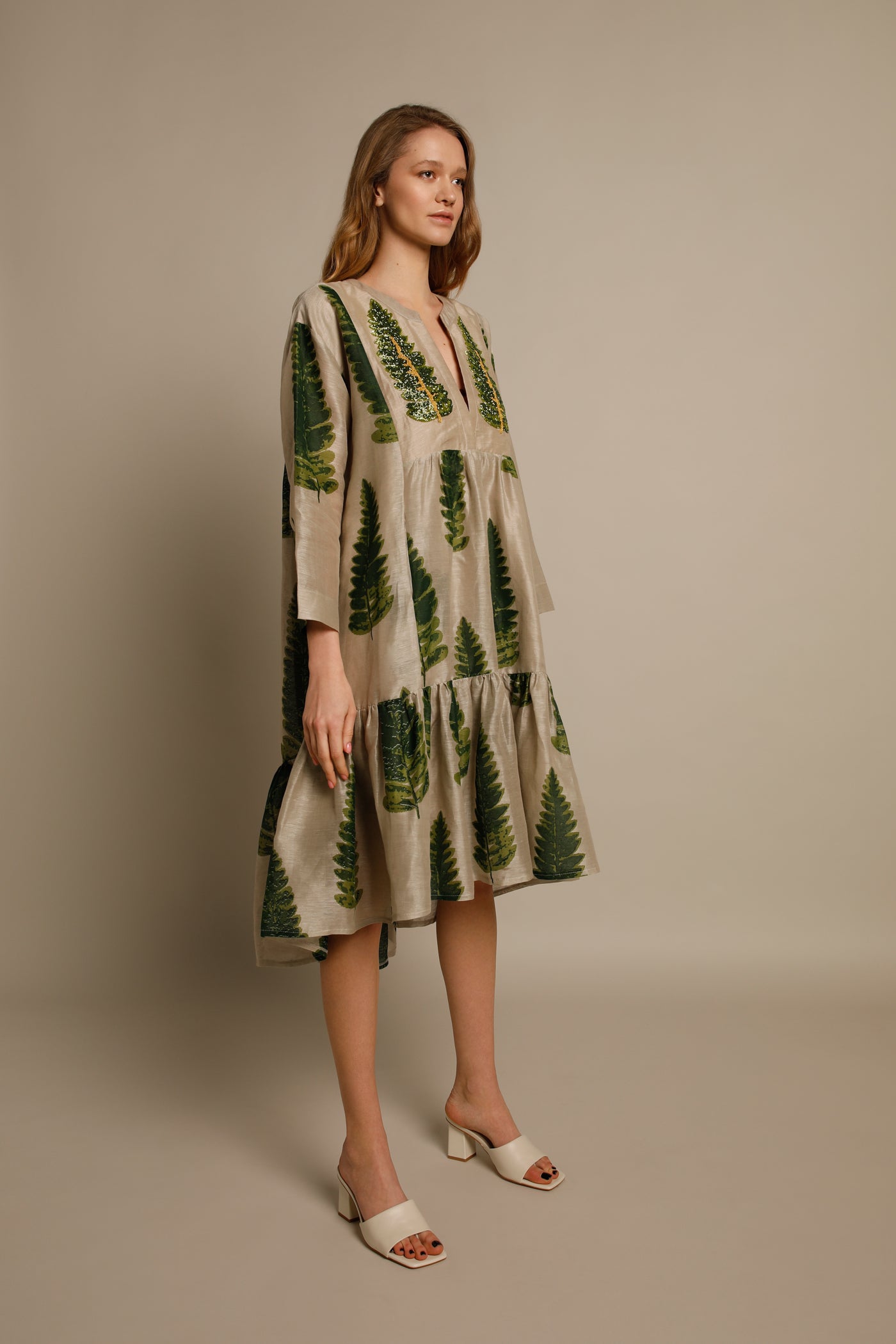 Royal Fern Kaftan